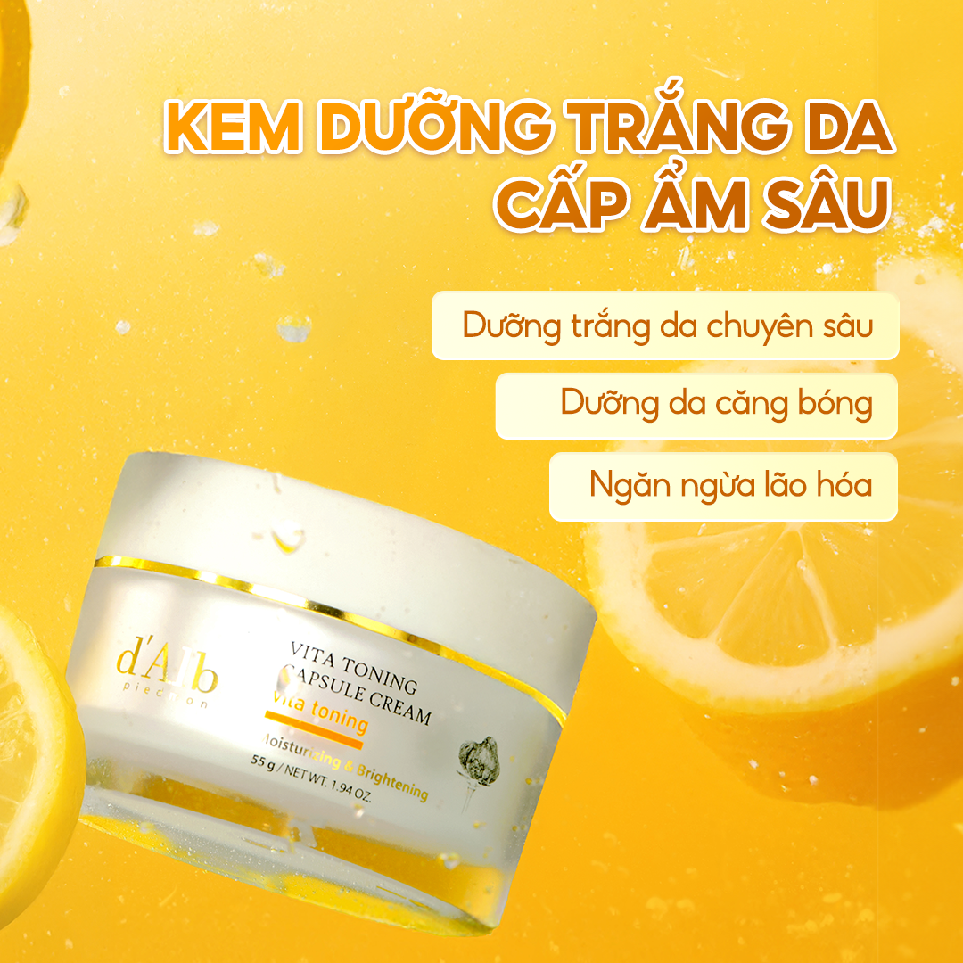 Mô tả Kem dưỡng trắng da và cấp ẩm sâu White Truffle Vita Capsule Cream 55g (Bản nâng cấp) - 5