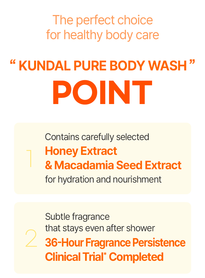 Mô tả [Kundal] Sữa tắm nguyên chất 500ml - 3