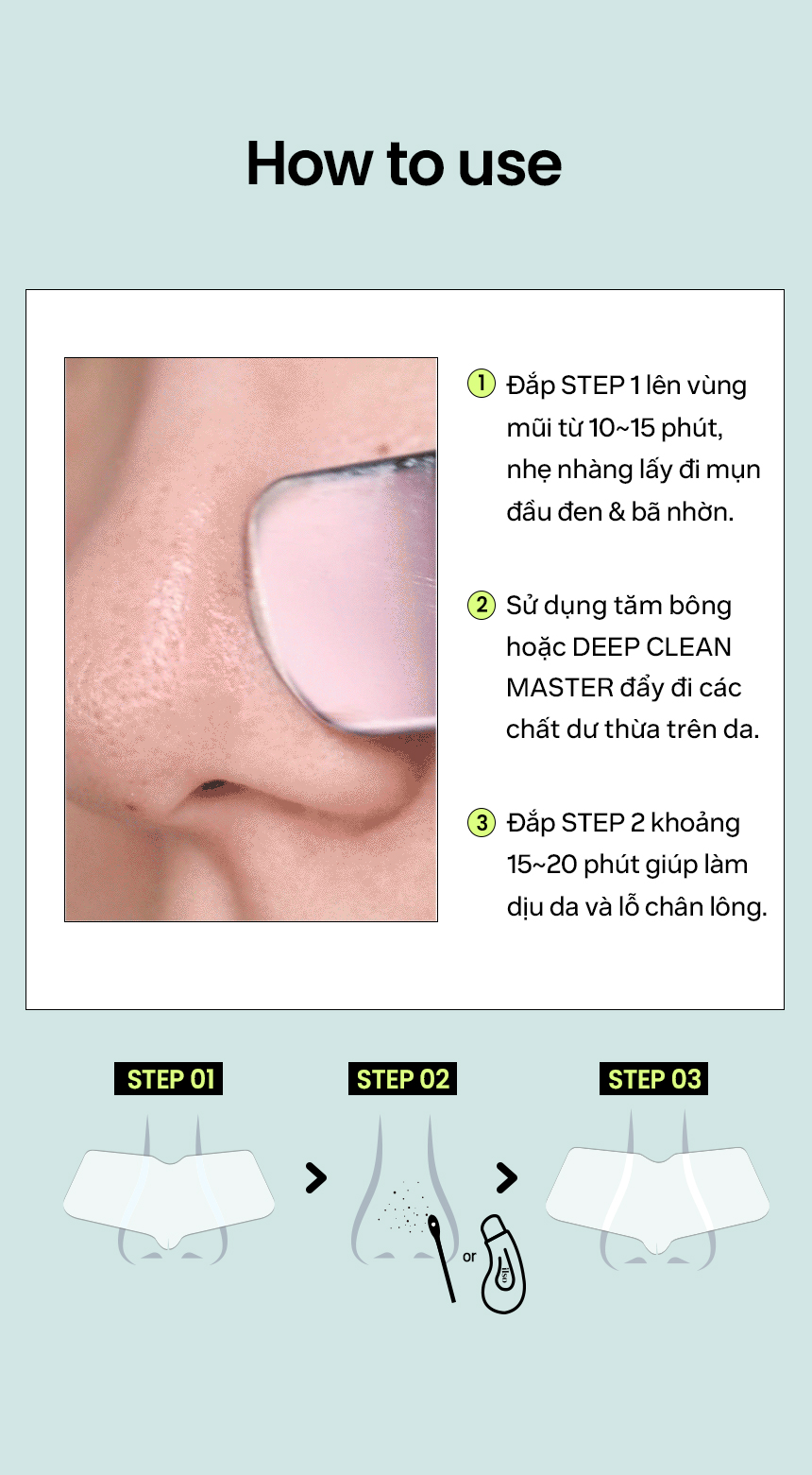 [ ilso Official] SET 2 MÓN_ Mặt nạ ủ mũi ilso 10 pcs + Thanh đẩy mụn ...