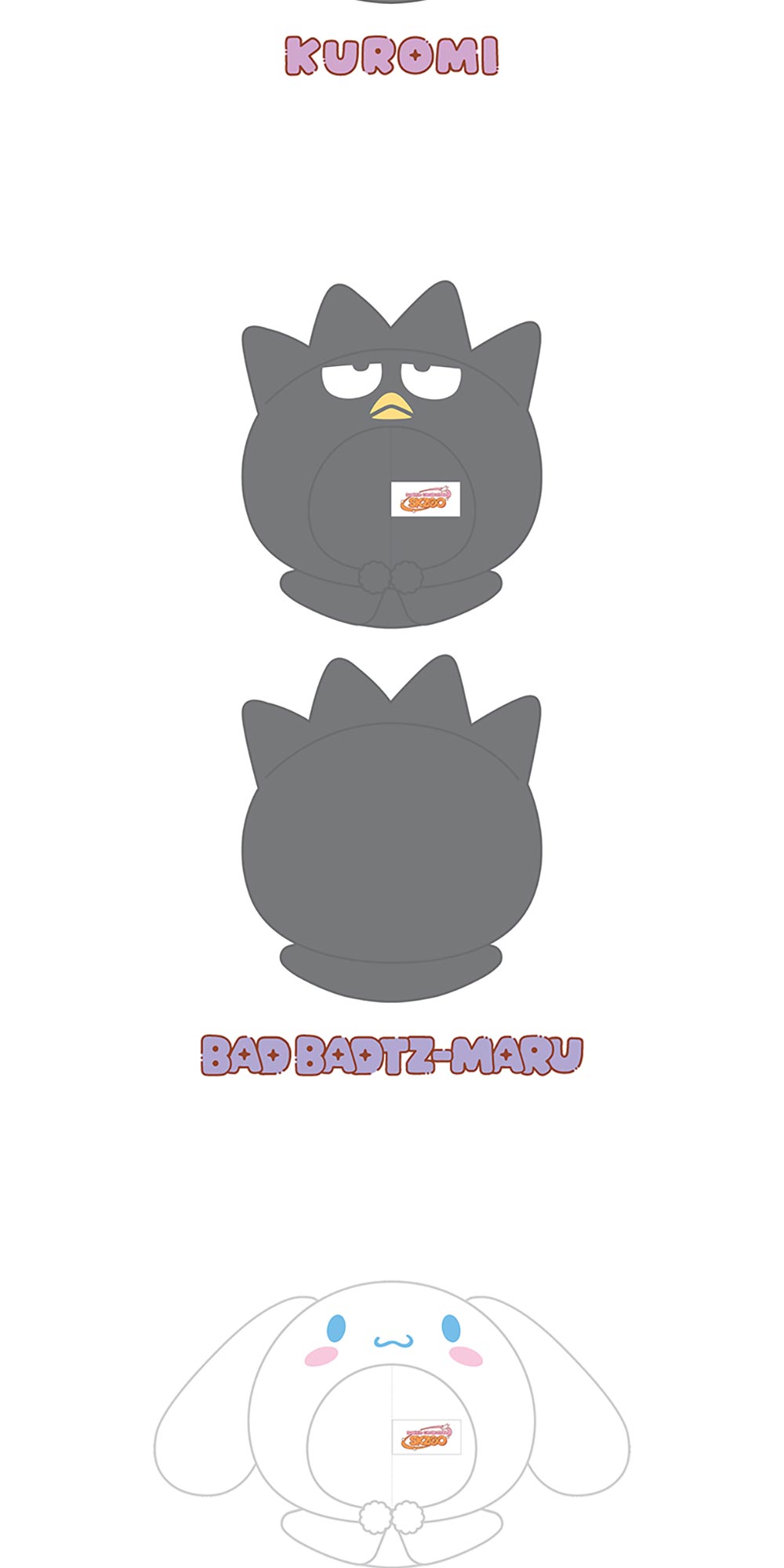 Stray Kids - 10CM SKZOO PLUSH OUTFIT (SANRIO CHARACTERS Ver.) - SKZOO X ...