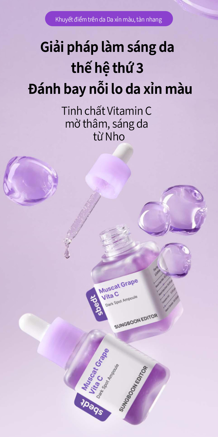 [SUNGBOON EDITOR] Meoru Podo Vita C Dark Spot Ampoule 40ml | Shopee ...