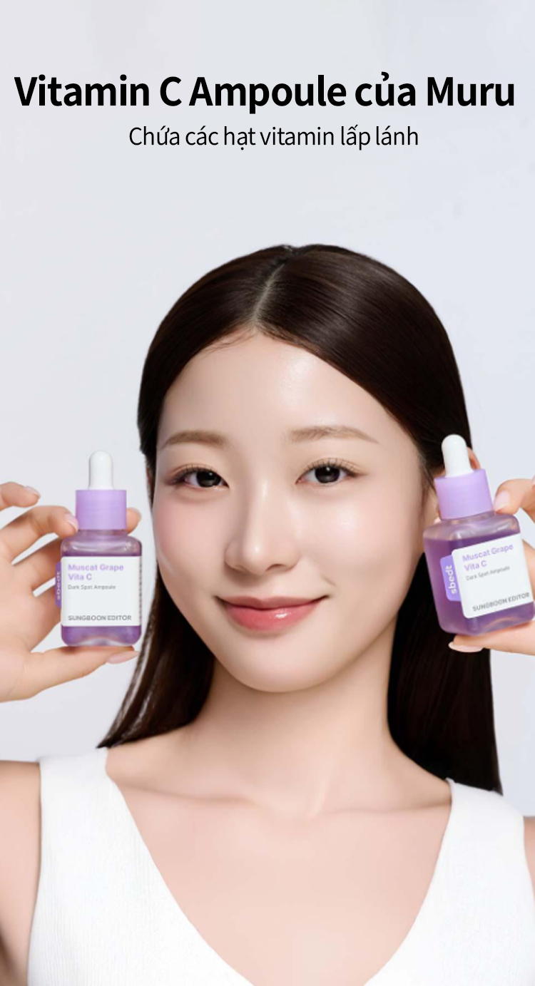 [SUNGBOON EDITOR] Meoru Podo Vita C Dark Spot Ampoule 40ml | Shopee ...
