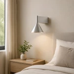 Phong Cách Ý Tối Giản Đèn Tường Led Cao Cấp Hình Nón Đèn Treo Tường Trong Nhà Thích Hợp Cho Phòng Ngủ, Khách, Phòng Ăn, Hành Lang, Ban Công, Hành Lang Và Cầu Thang — ảnh 1