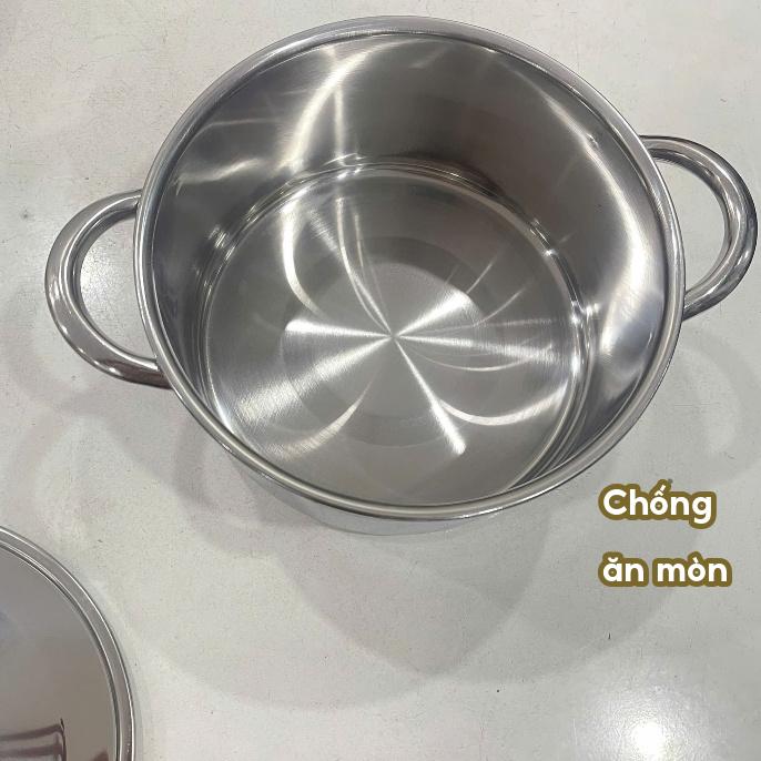 Nồi inox Tithafac sử dụng được bếp từ đủ size (16-32cm) cao cấp | BigBuy360 - bigbuy360.vn