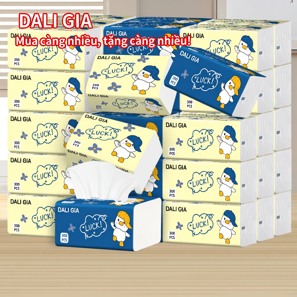 Mua 30 tặng 6 gói, giấy ướt DALI GIA 4 lớp mềm mịn 120x175MM | BigBuy360 - bigbuy360.vn
