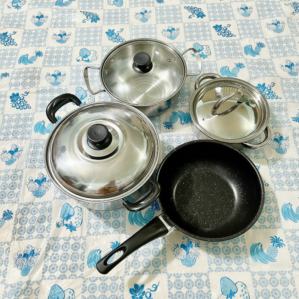 Nồi Inox và Chảo Chống Dính dùng Bếp Từ, Bếp Hồng Ngoại Nhiều Size Giá Đẹp Dùng Cho Mọi Bếp | BigBuy360 - bigbuy360.vn