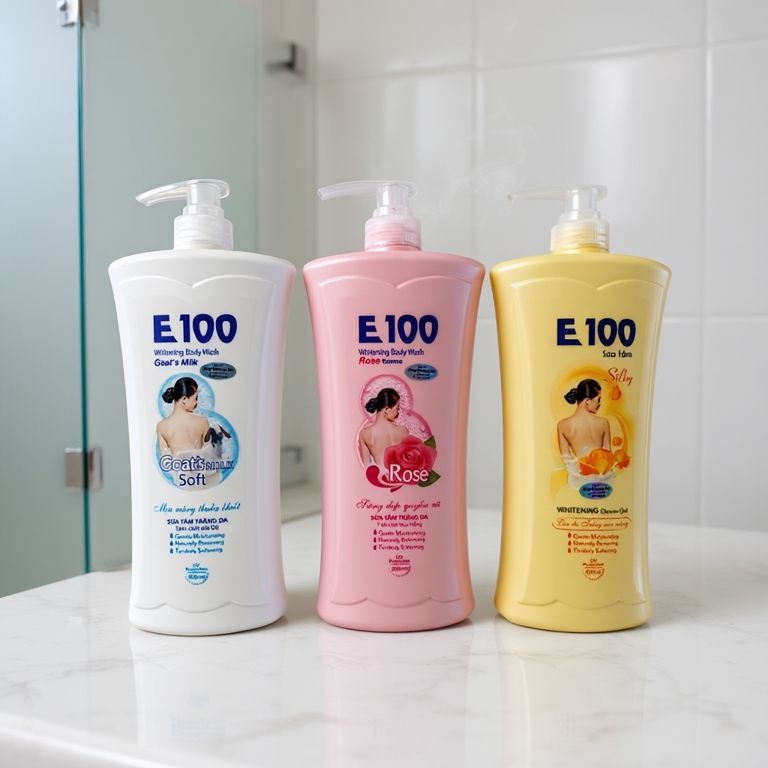 Sữa tắm e100 - Giá Tốt, Sale Tháng 09, Ship 0 Đồng | Shopee Việt Nam