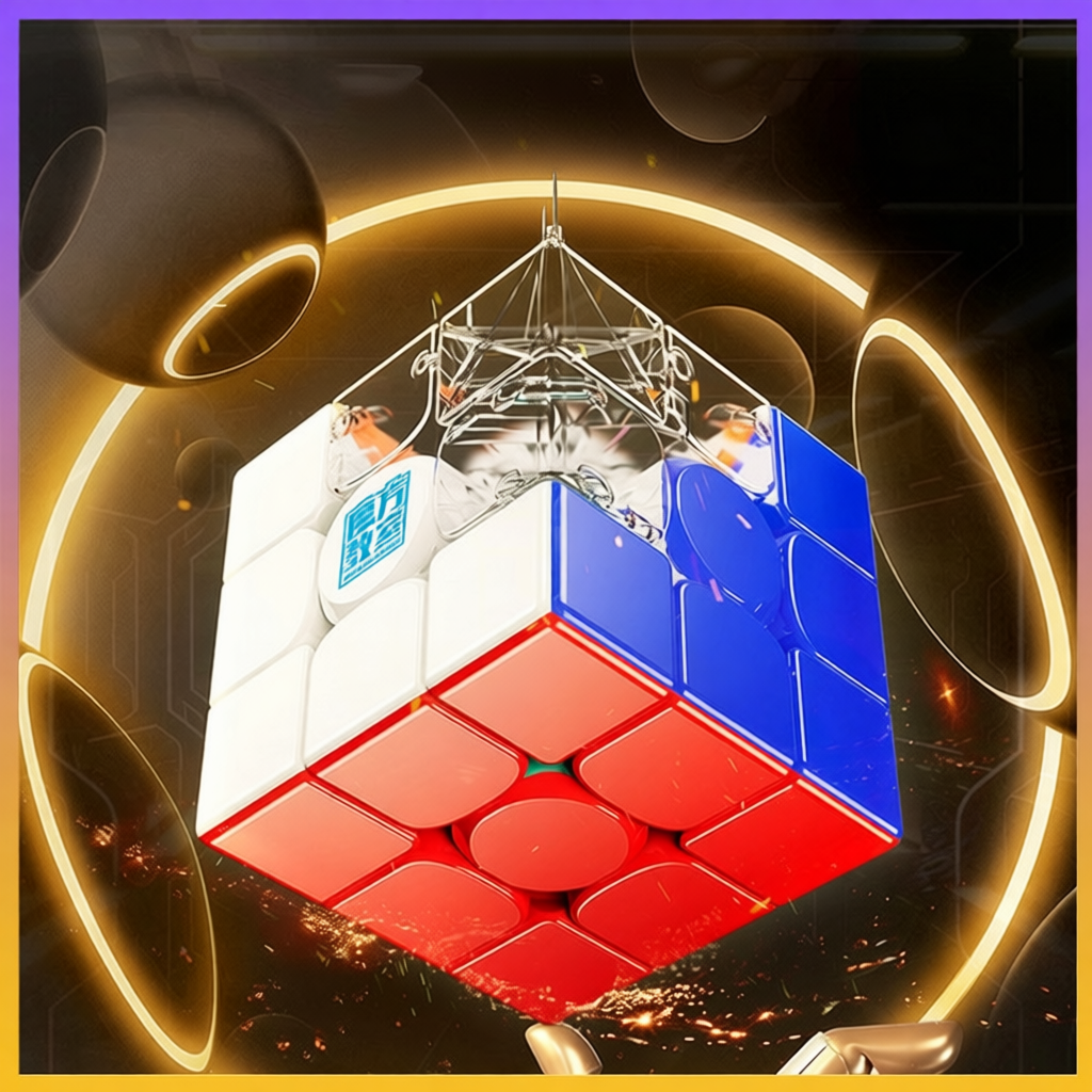 Rubik 3x3 MoYu RS3M V5 RS3 M 3x3 Magnetic Ball Core UV Rubic 3 Tầng Cao ...