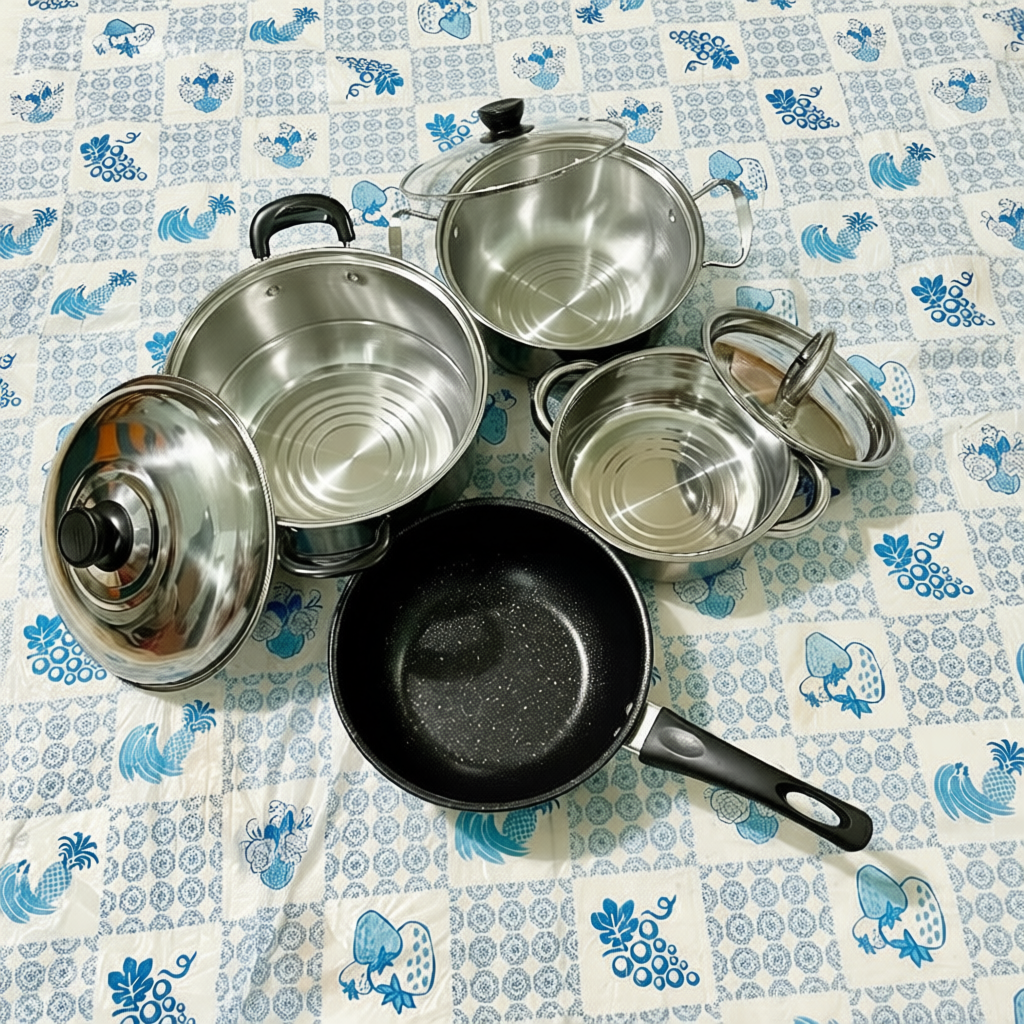 Nồi Inox và Chảo Chống Dính dùng Bếp Từ, Bếp Hồng Ngoại Nhiều Size Giá Đẹp Dùng Cho Mọi Bếp | BigBuy360 - bigbuy360.vn