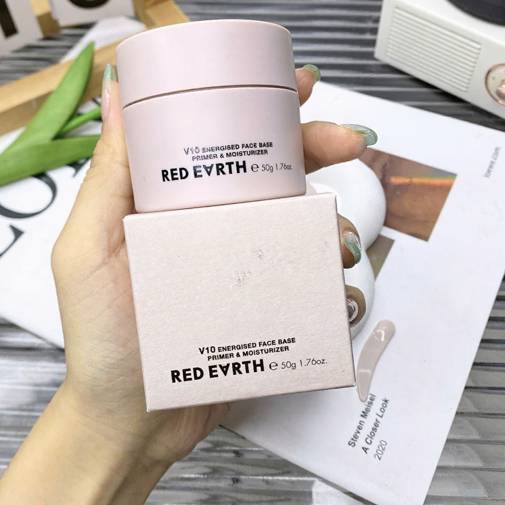 Red Earth Kem Lót Dưỡng Ẩm Sâu Làm Mịn Da 50g/15g Chứa Niacinamide Vitamin E Che Lỗ Chân Lông | BigBuy360 - bigbuy360.vn