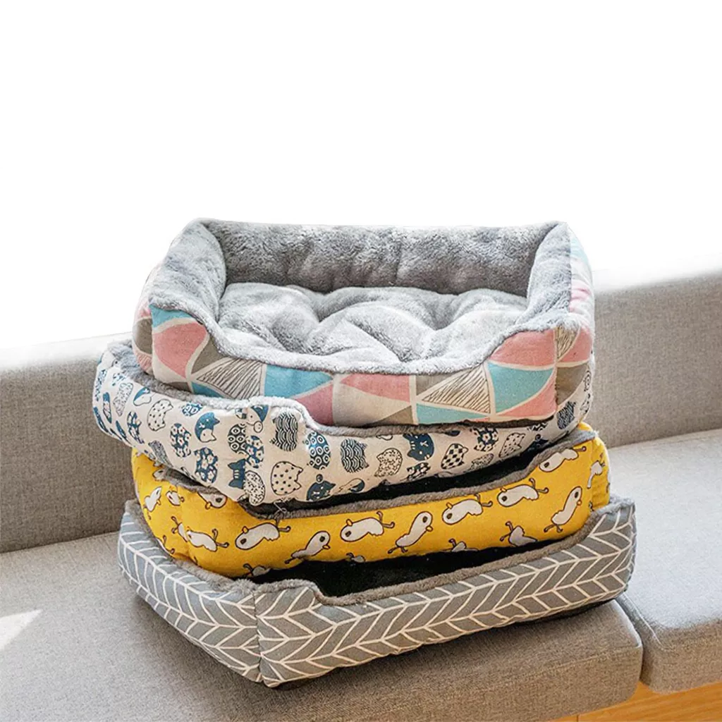 Đệm ngủ cho chó mèo màu sắc dễ thương