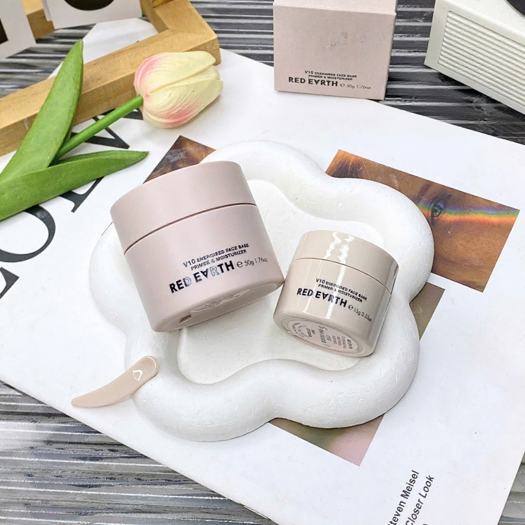 Red Earth Kem Lót Dưỡng Ẩm Sâu Làm Mịn Da 50g/15g Chứa Niacinamide Vitamin E Che Lỗ Chân Lông | BigBuy360 - bigbuy360.vn