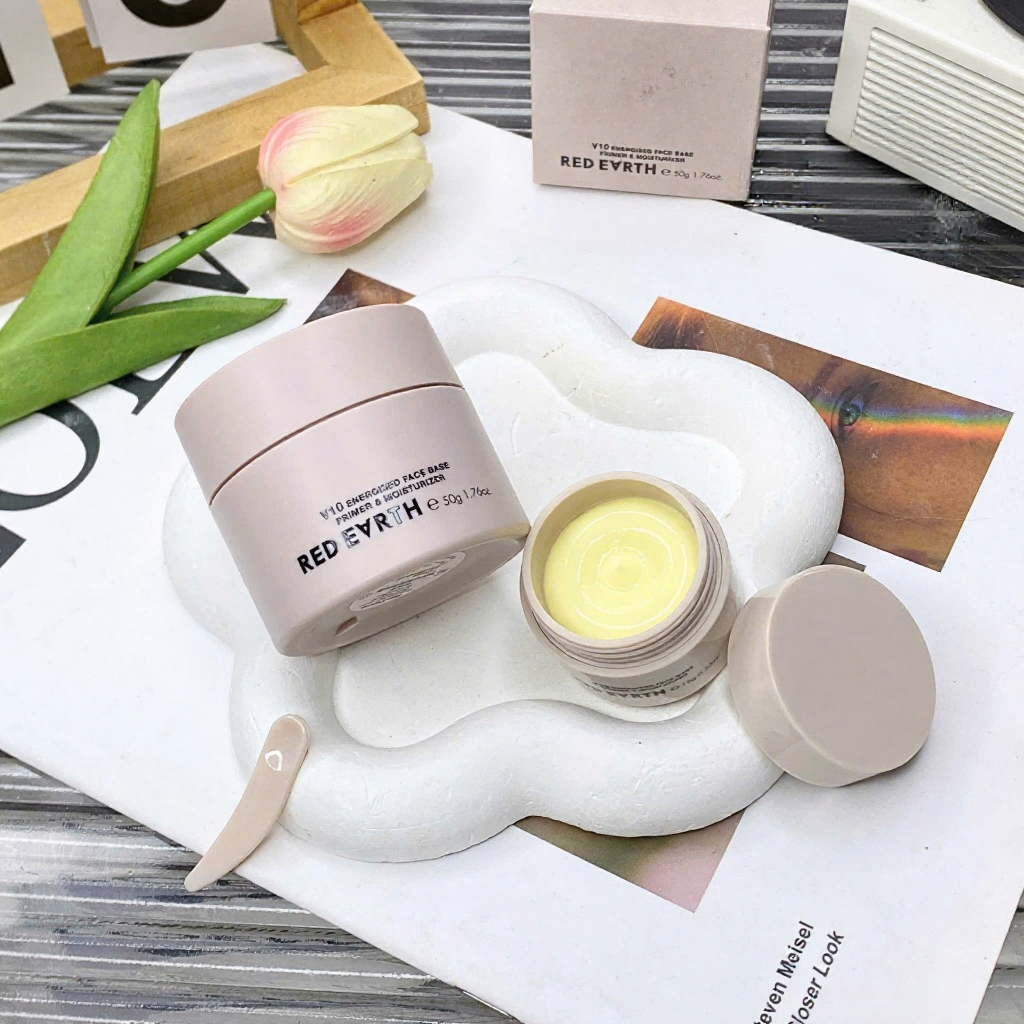 Red Earth Kem Lót Dưỡng Ẩm Sâu Làm Mịn Da 50g/15g Chứa Niacinamide Vitamin E Che Lỗ Chân Lông | BigBuy360 - bigbuy360.vn