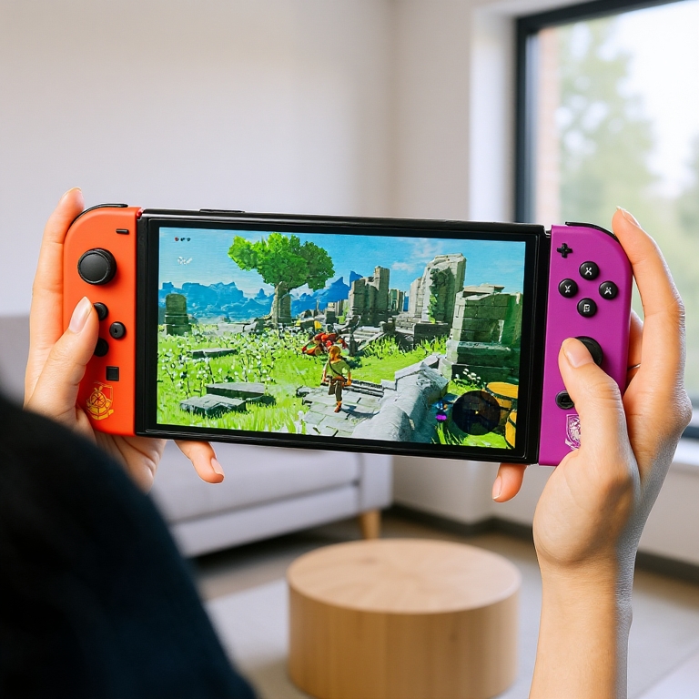 nintendo switch 2 giá bao nhiêu - Hình ảnh thực tế chi tiết góc 1