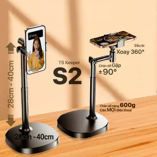 Giá đỡ kẹp điện thoại TS Keeper Chân đế kim loại Gập 90 độ Xoay 360 độ
109.900
₫
#ShopThinhHanh
4.8
Đã bán 3k+
Hà Nội
