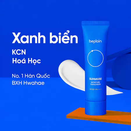 Kem chống nắng BEPLAIN Sunmuse Hóa Học & Dưỡng Ẩm SPF 50+ PA++++ 50ml