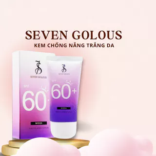 Kem chống nắng trắng da SEVEN GOLOUS SPF 60+ PA+++ tuýp 60g hàng Nội Địa Hàn Quốc cho làn da sáng rạng rỡ
39.000
₫
-35%
4.8
Đã bán 4k+
Hà Nam