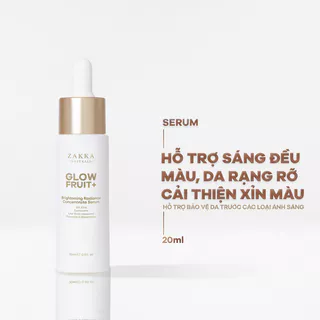 Serum Vitamin C Zakka Naturals GlowFruit+ Brightening Radiance Concentrate 20ml
490.000
₫
5.0
Đã bán 5k+
Bình Dương