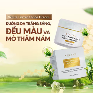 [YOCOCI chính hãng] Kem dưỡng trắng da mặt cao cấp ngày và đêm Yococi Perfect Face Cream Day - Night 20g
193.000
₫
-51%
Mua để nhận quà
5.0
Đã bán 300k+
TP. Hồ Chí Minh