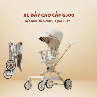[ Hỏa Tốc ] Xe đẩy cao cấp G500-1 dành cho bé từ sơ sinh, gấp gọn, đảo chiều, 3 tư thế, tặng khay bàn ăn Minhnhi.kid
1.255.000
₫
-16%
#ShopThinhHanh
4.9
Đã bán 10k+
Vĩnh Phúc