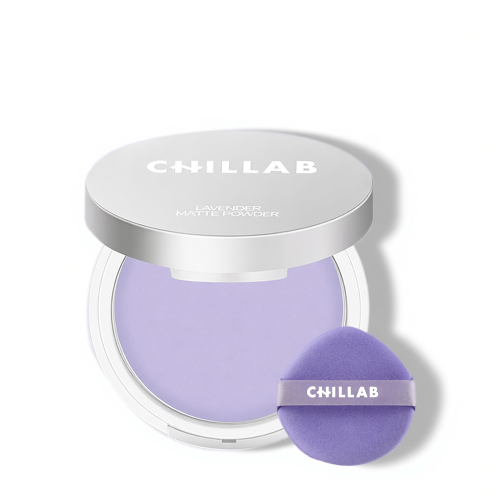 CHILLAB Lavender Matte Powder - Phấn phủ không bột phấn màu tím với độ ...