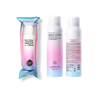 Xịt Chống Nắng Trắng Da Maycreate 150ml Chính Hãng HALOMI
27.997
₫
4.9
Đã bán 100k+
Thái Nguyên