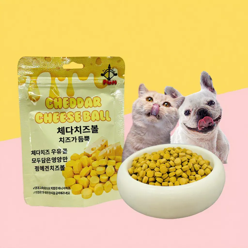 Thú cưng ăn ngon miệng với Cheese Ball