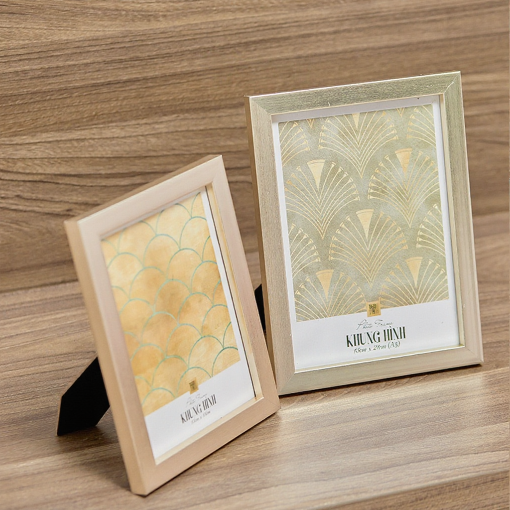 Khung Hình 13x18cm Để Bàn - Tặng Kèm In Ảnh - Khung Ảnh Cưới Treo Tường - Thảo Tranh - M-1318 | BigBuy360 - bigbuy360.vn