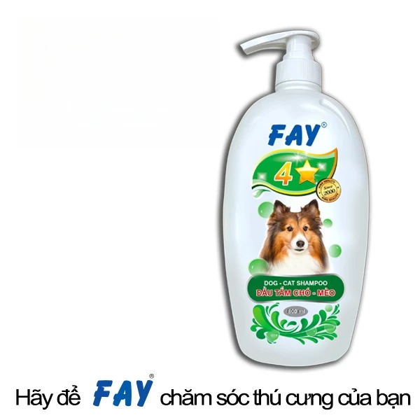 Dầu tắm giúp lông chó mèo mượt mà