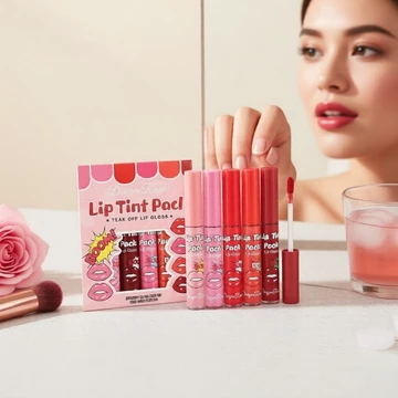 Bộ Son Lì 6 Màu Dragon Ranee - Bám Màu, Chống Thấm Nước, Lột Nhẹ, Hoàn Hảo Cho Tiệc & Quà Tặng