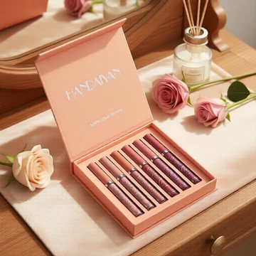 Bộ Trang Điểm Môi Handaiyan 6 Món, Son Tint Chống Nước & Không Dính, Lâu Trôi, Không Dính Ly