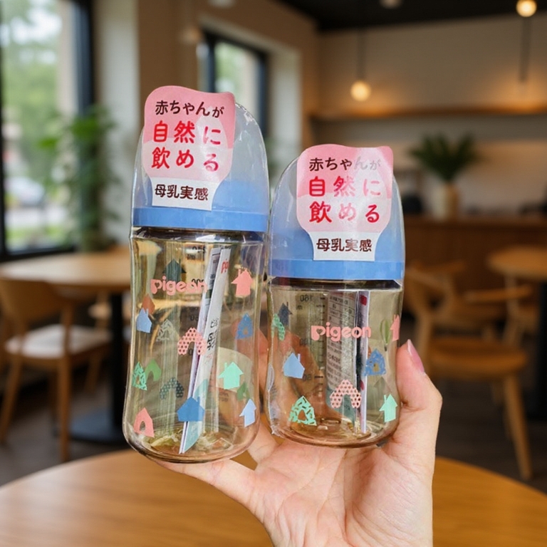 Bình Sữa Pigeon Thế Hệ 3 Mẫu Mới 160ml/240ml