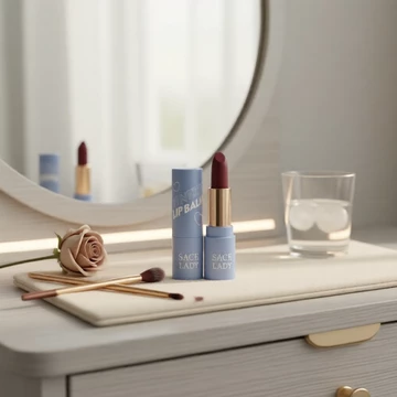 Son dưỡng môi chống nước SACE LADY, son kem lì lên màu đậm & son thỏi