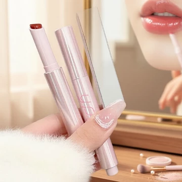 YPYP Son bóng dạng thỏi trong suốt - Thỏi son dưỡng môi trong suốt mang lại độ bóng như gương và cảm giác mịn màng