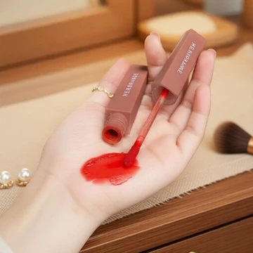 Son bùn lì HERORANGE, không thấm nước, bền màu, không trôi khi ăn