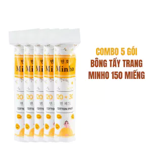 Bông Tẩy Trang Minho 150 Miếng - Siêu Mềm Mịn An Toàn Cho Da Nhạy Cảm
40.000
₫
-43%
4.9
Đã bán 10k+
TP. Hồ Chí Minh