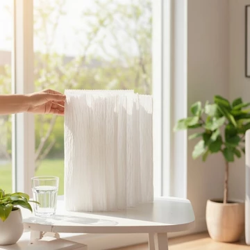 Lưới lọc điều hòa siêu mỏng - Tấm chắn virus & bụi, lưới có thể giặt cho ống dẫn AC