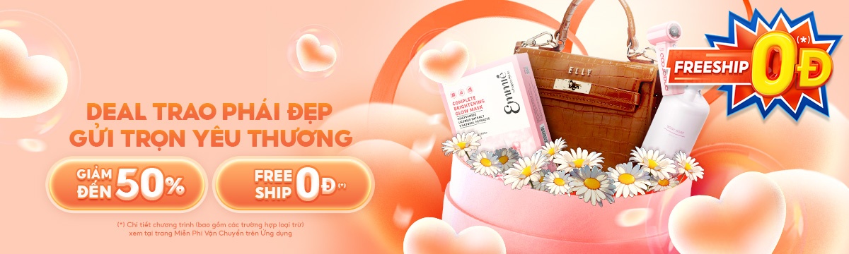Shopee Siêu Sale Khuyến Mại - Hàng Hiệu Voucher 1 Triệu