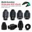 0,3-3,4mm Mini Multi Chuck Keyless Thay đổi nhanh Máy khoan ba bánh M7 M8x0,75