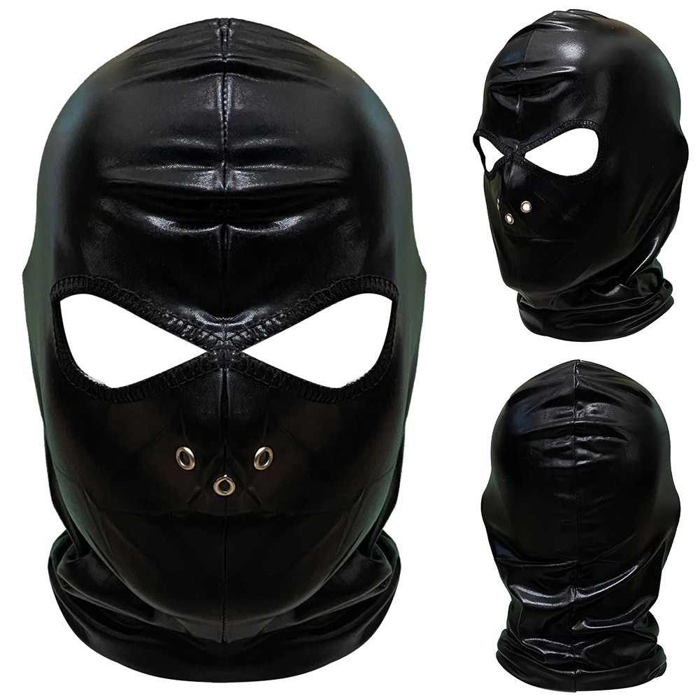 [COSYH] Hood Mở Mắt Miệng Câu Lạc Bộ Cosplay Cao Su Mặc Trang Phục Cặp Đôi Trang Phục Sân Khấu