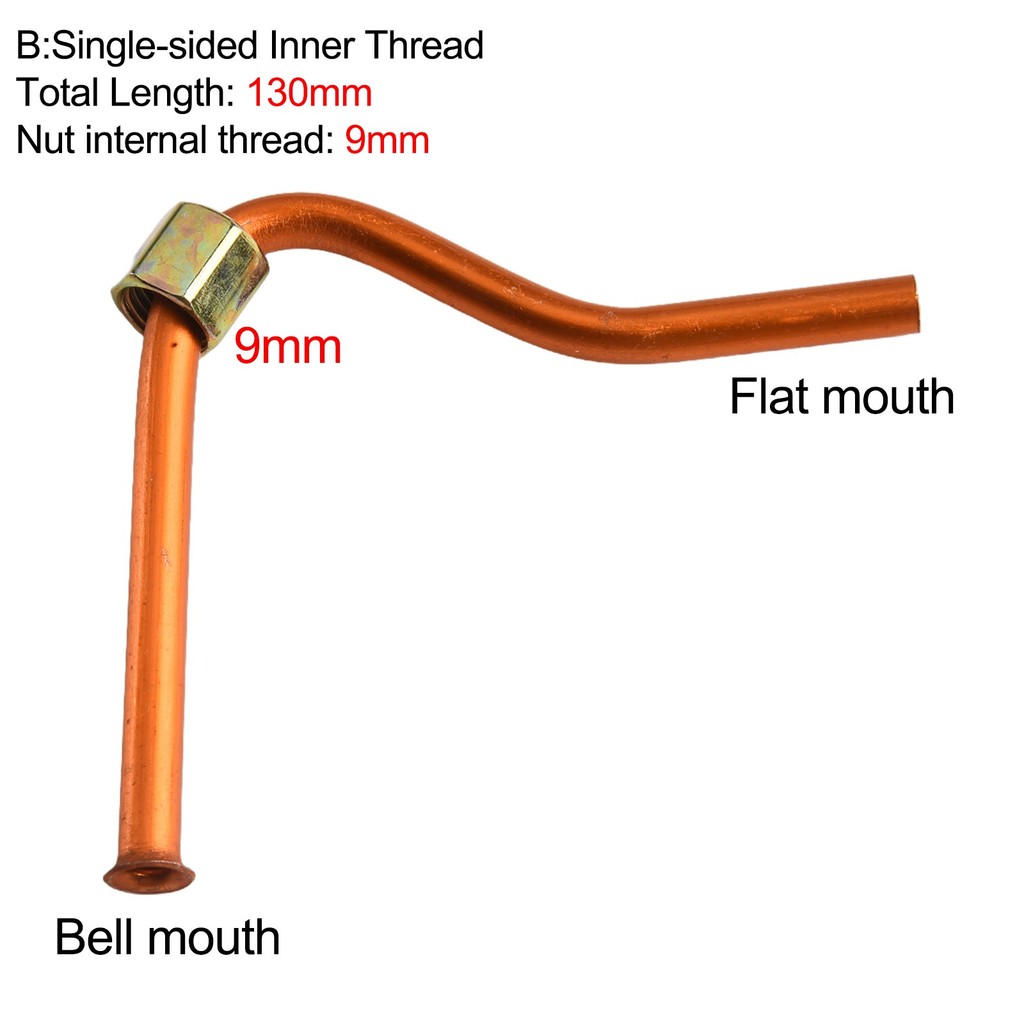 [Smellshi] 1 Ống bơm thay thế ống xả máy nén khí bằng nhôm nhỏ 7 hình