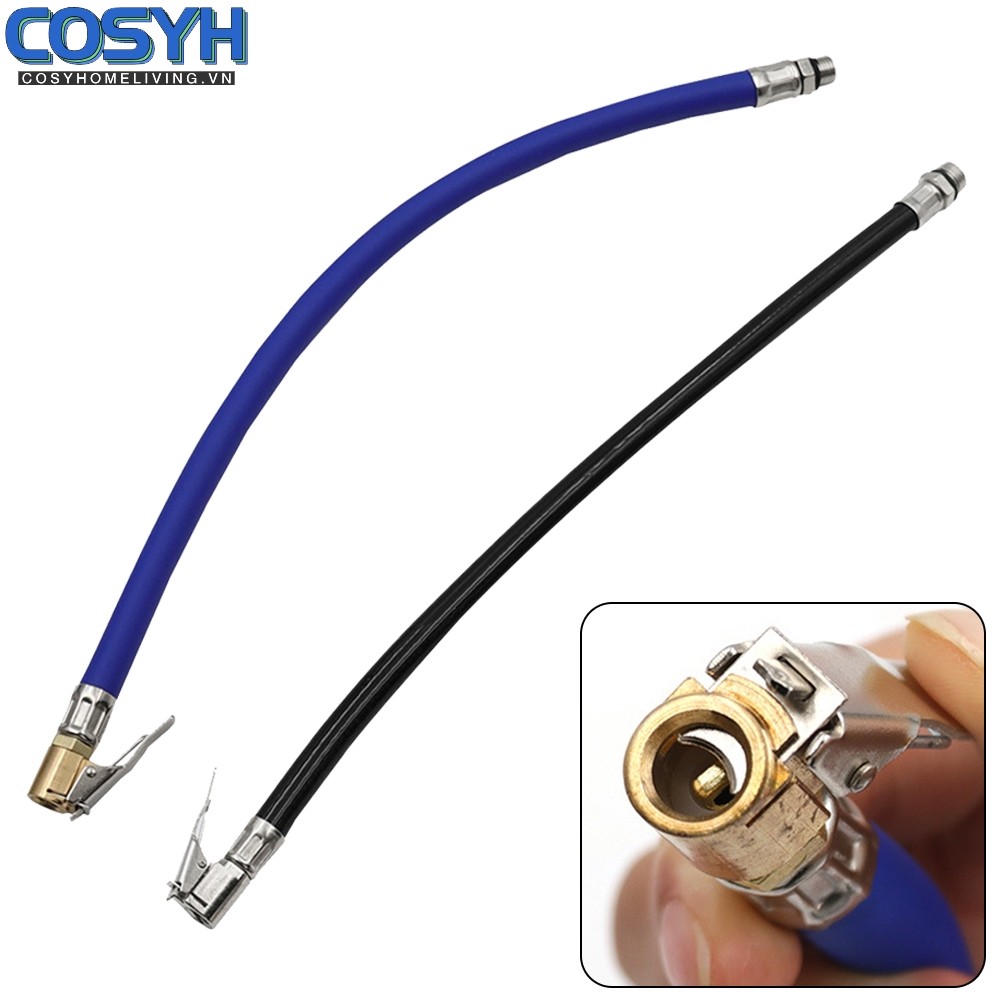 [COSYH] Máy nén khí Ống bơm hơi Ống cao su không khí Ống máy nén lốp ô tô 370mm