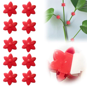 10 Kẹp cố định tường leo núi có miếng dán hình lá và hoa Kẹp tường cây nho cho cây nho trong nhà và ngoài trời