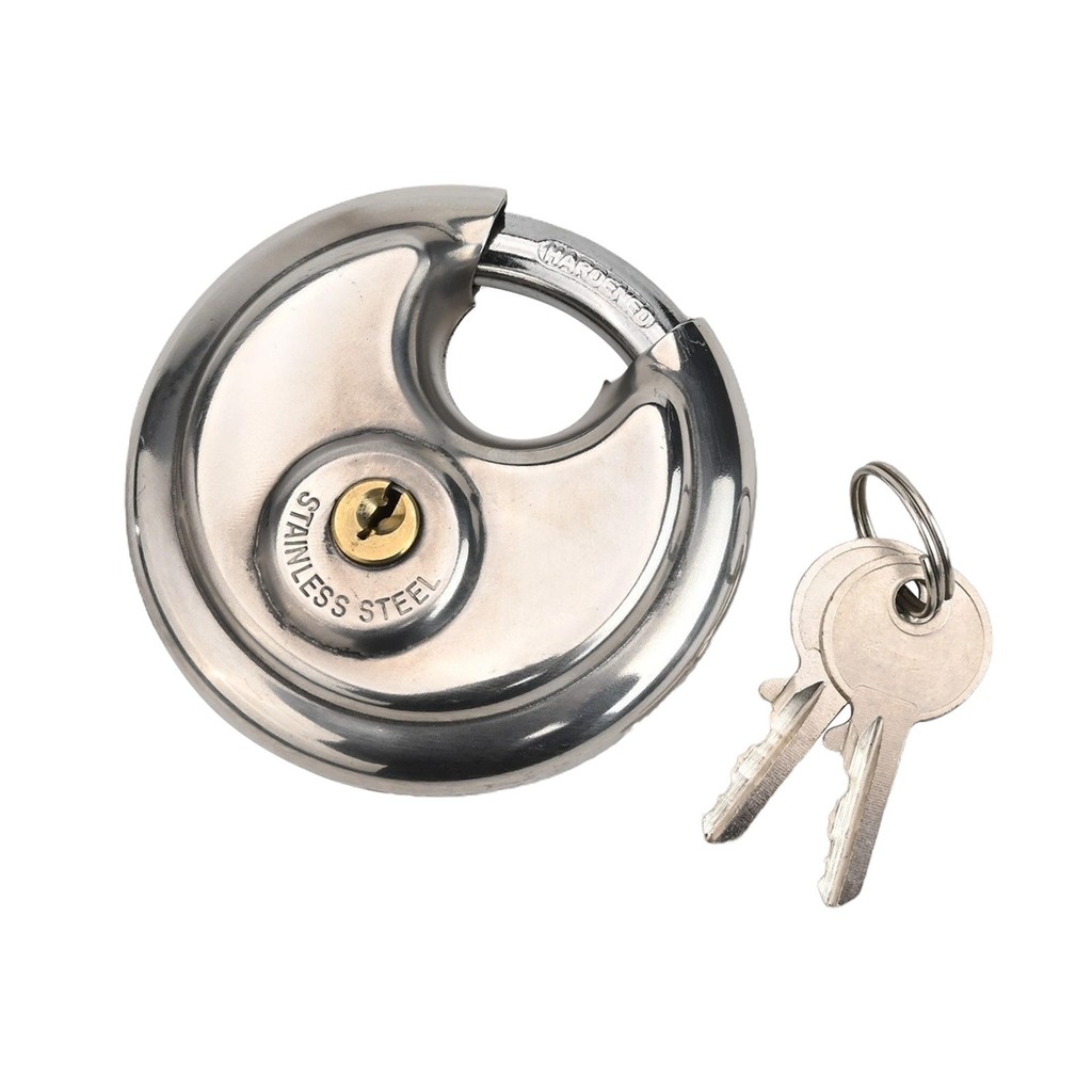 Khóa cơ chế ổ khóa bằng thép không gỉ tròn có sẵn cho cửa kho vận chuyển