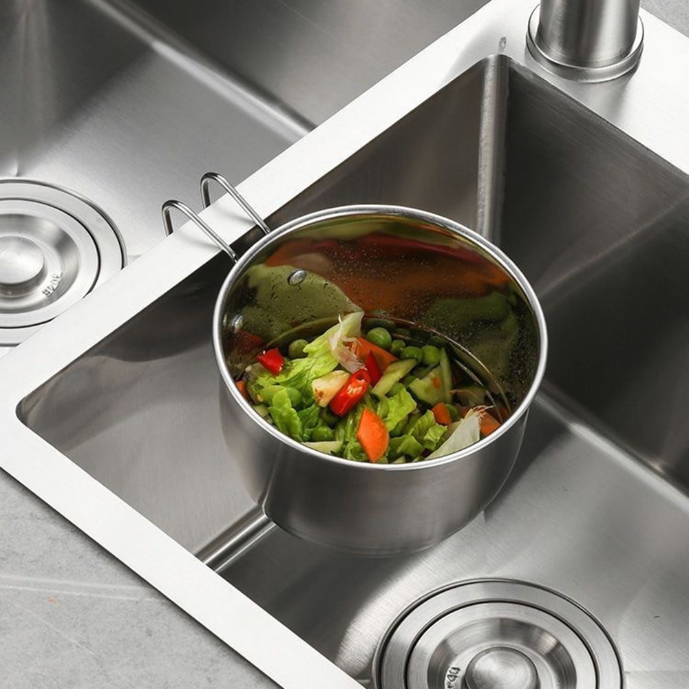 Treo bồn rửa bằng thép không gỉ lọc chất thải và chậu rau củ cho nhà bếp
