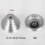 Bánh xe ròng rọc chùa 14 22mm Bánh xe truyền nhôm cho máy khoan để bàn