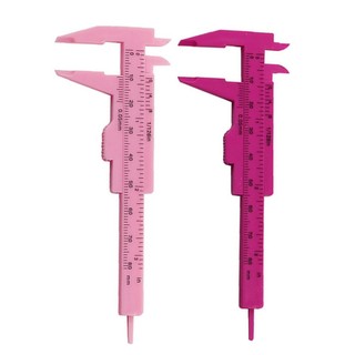 [Fuxin] Thước đo tốc độ trượt bằng nhựa 0-80mm, tỷ lệ đôi