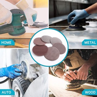[Fuxin] 10 tờ Đĩa chà nhám lưới 5 Inch Giấy nhám bụi 80 đến 600 Grit