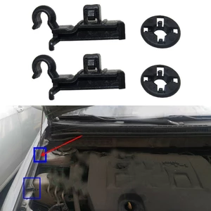2 Bộ Kẹp thanh chống đỡ mui xe bằng nhựa Grommet Giá đỡ nắp ca-pô cho Toyota