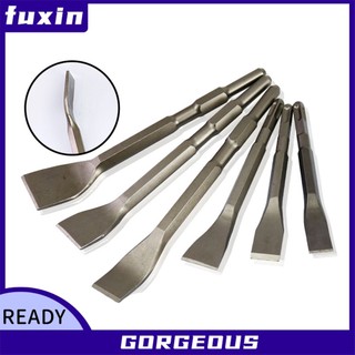 [Fuxin] 1 Mũi đục vuông / tròn có tay cầm cho búa điện 45 # Thép Carbon